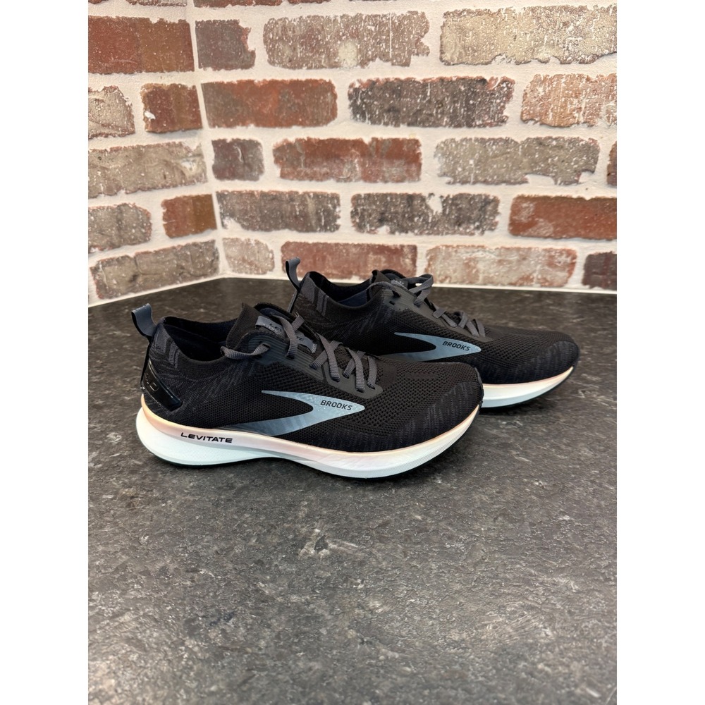 Brooks Levitate 4 Womens Running Shoes Black Metallic 1203351B012 Size 8.5